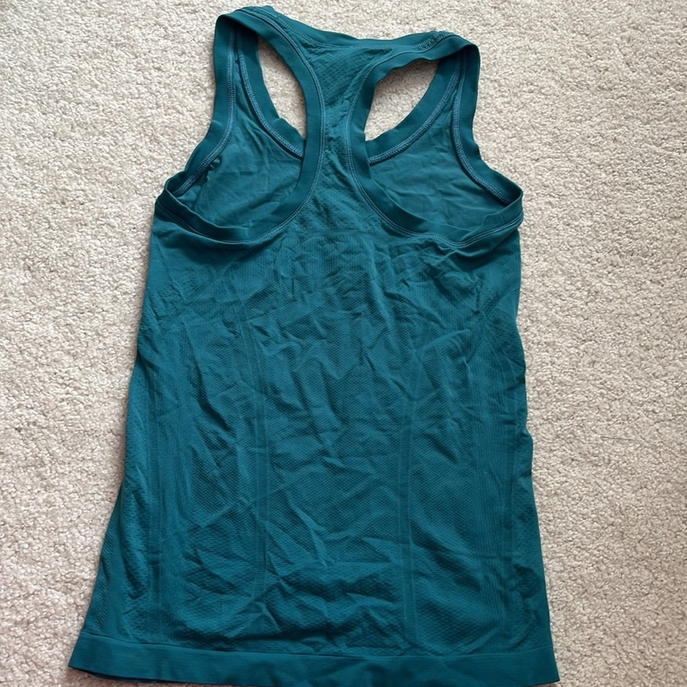 Athleta seamless momentum tank teal size xs - Picture 2 of 4